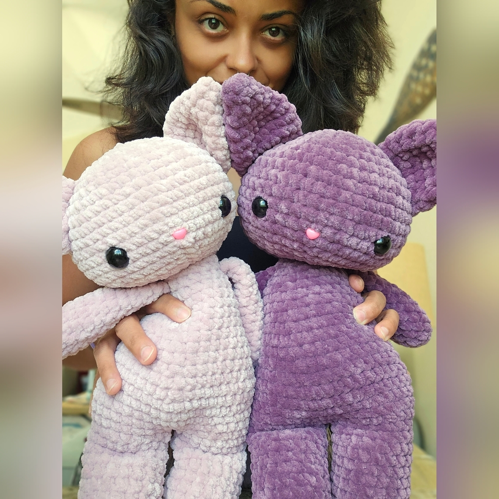 The Pretty Little Kitty Amigurumi Weighted Plush